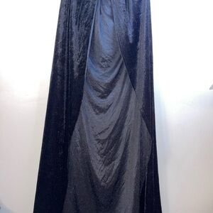 Black Halloween Costume Cape #4